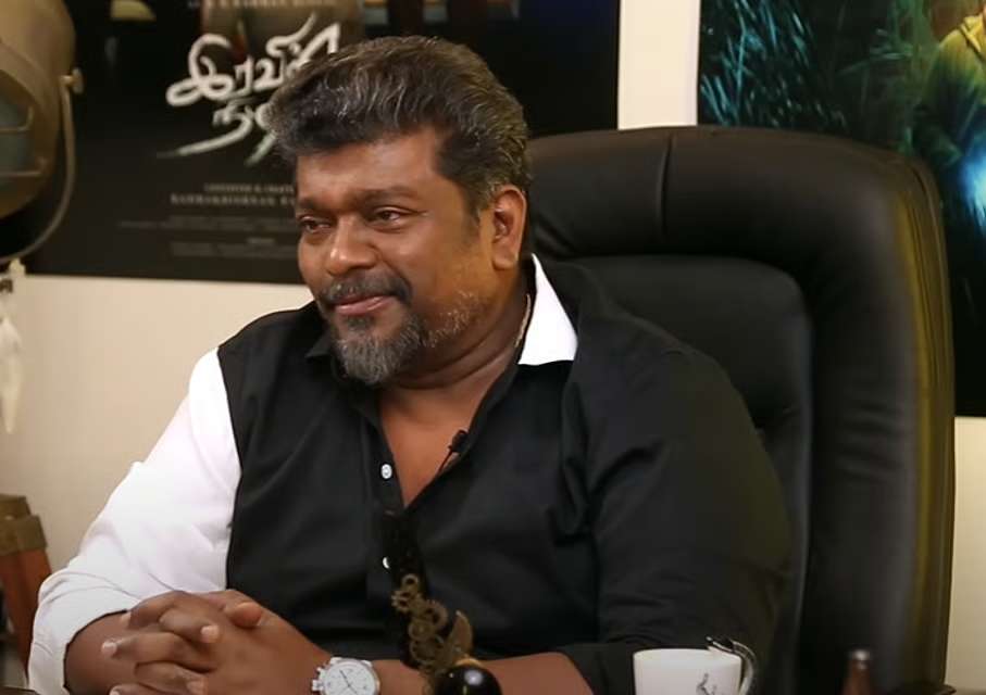 National Award-winning actor and filmmaker R. Parthiban hosting the Gammen Sports Pitch It Up invention pitch arena